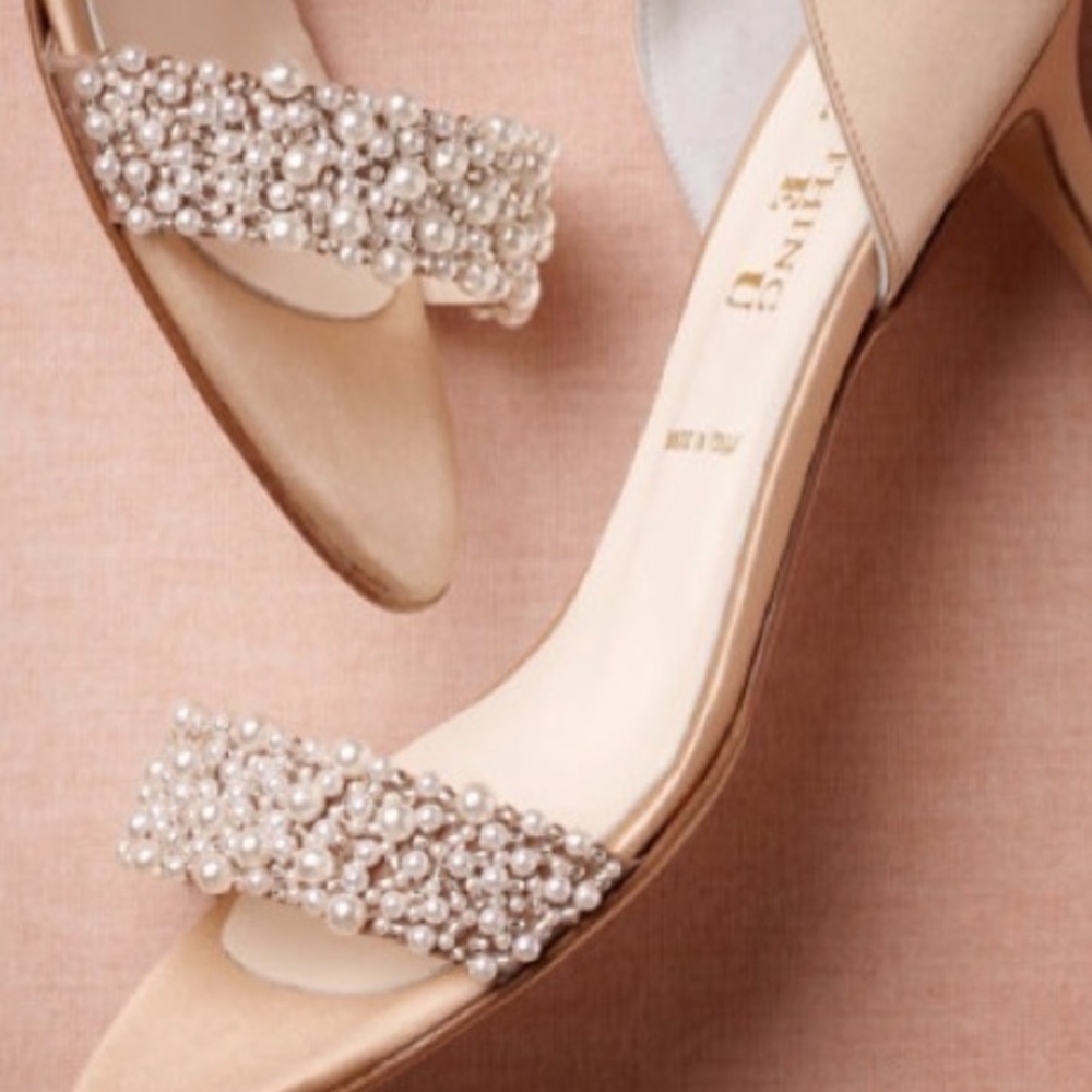 Butter Oyster Bed D’Orsays - Wedding Shoes - See all photos! - Picture 3 of 11